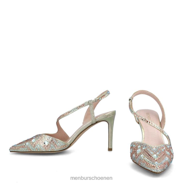goud middelhoge en lage hakken 64N061707 tarantasca vrouwen Menbur