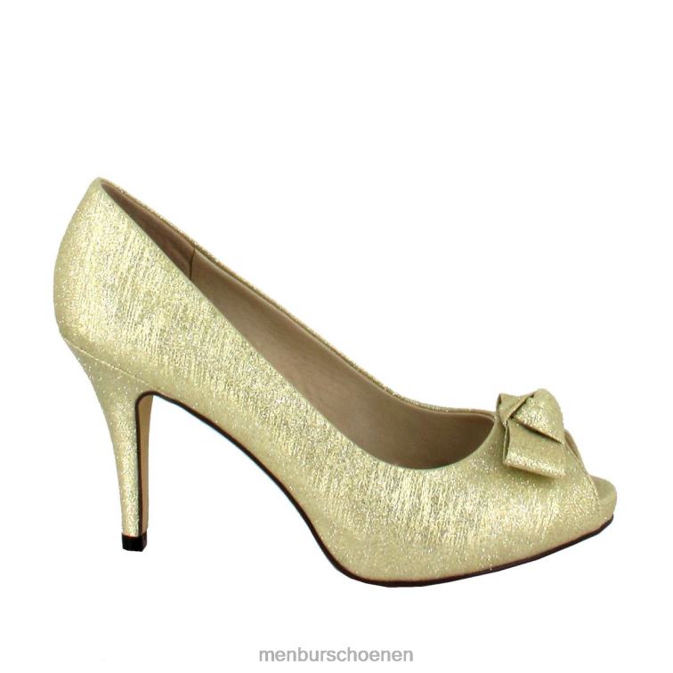 goud middelhoge en lage hakken 64N061763 coulanges vrouwen Menbur