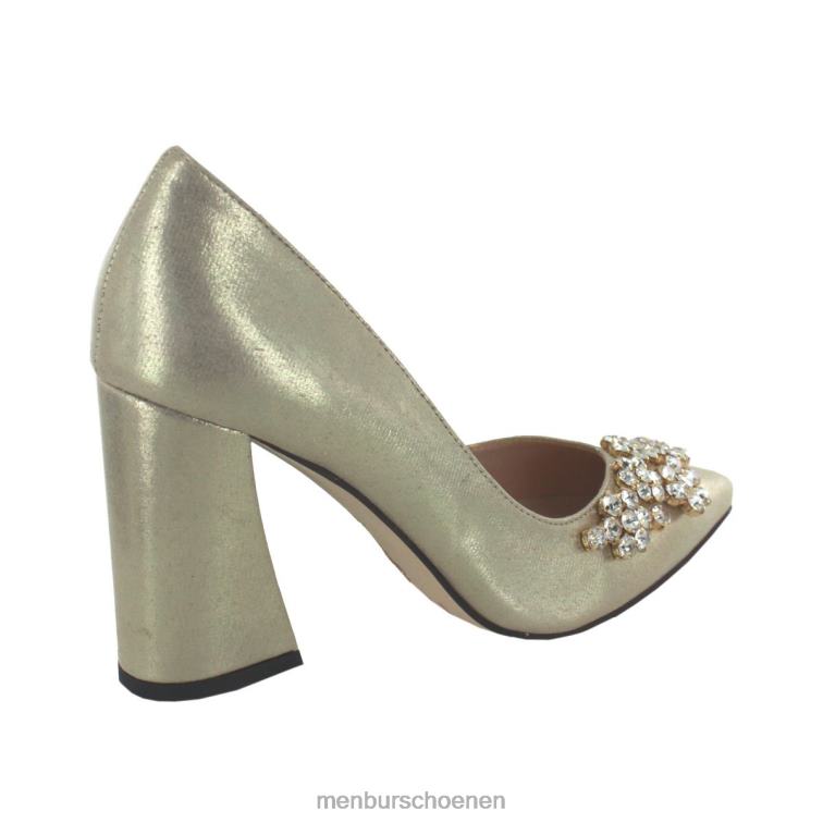 goud middelhoge en lage hakken 64N062124 duurzaam vrouwen Menbur