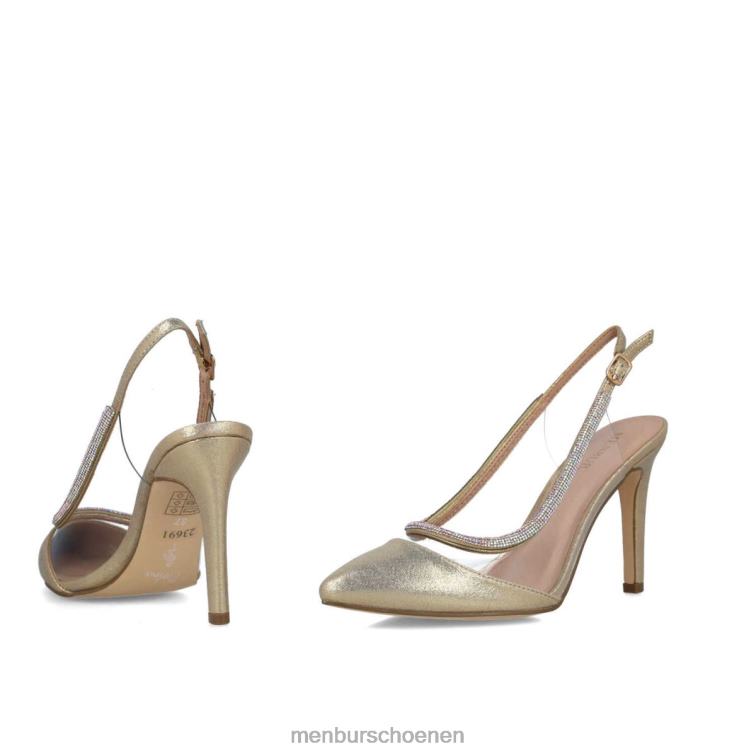 goud middelhoge en lage hakken 64N065542 cepheus vrouwen Menbur