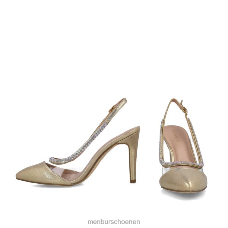 goud middelhoge en lage hakken 64N065542 cepheus vrouwen Menbur