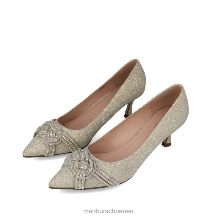 goud middelhoge en lage hakken 64N065615 cuarzo vrouwen Menbur