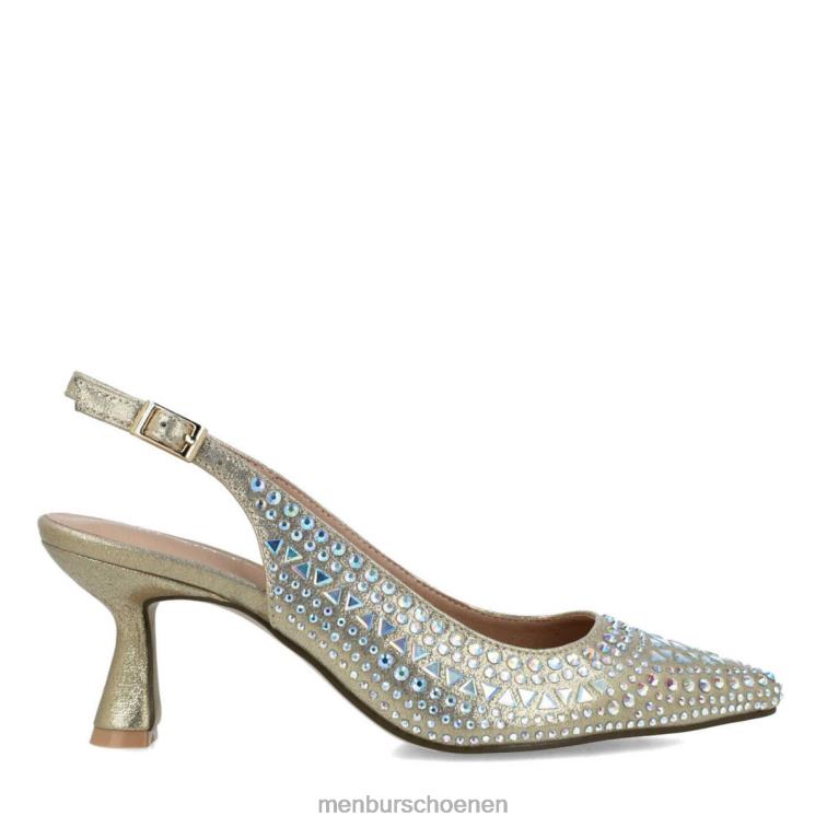 goud middelhoge en lage hakken 64N065636 axinita vrouwen Menbur