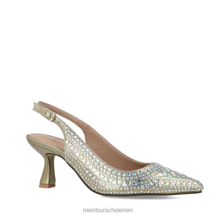 goud middelhoge en lage hakken 64N065636 axinita vrouwen Menbur