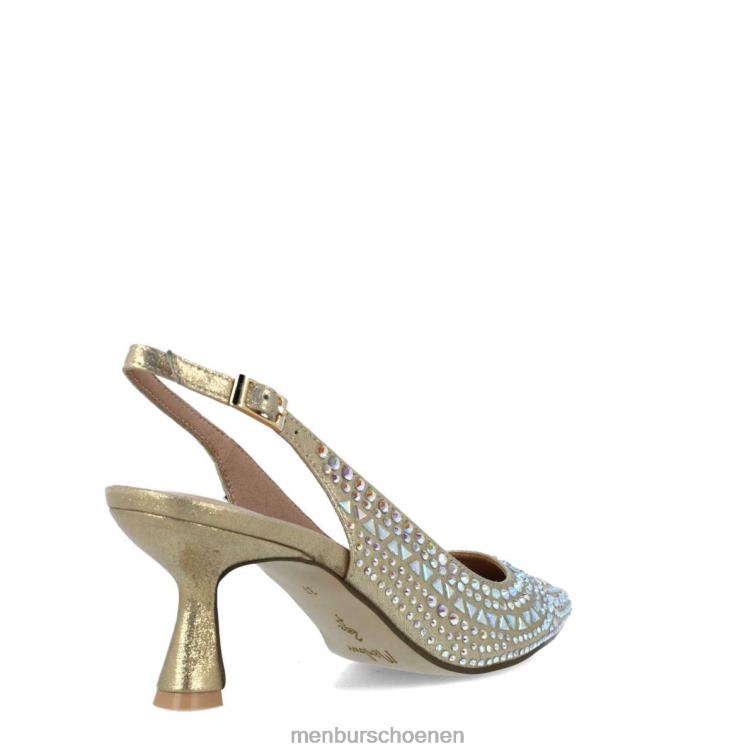 goud middelhoge en lage hakken 64N065636 axinita vrouwen Menbur