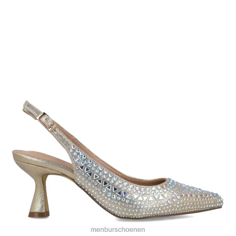 goud middelhoge en lage hakken 64N065636 axinita vrouwen Menbur