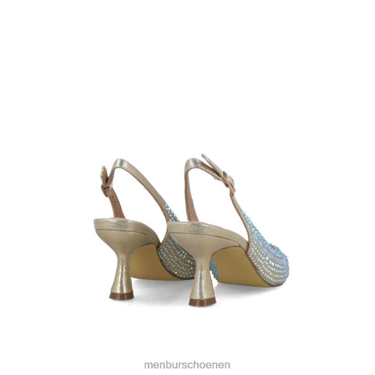 goud middelhoge en lage hakken 64N065636 axinita vrouwen Menbur