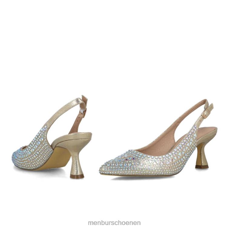 goud middelhoge en lage hakken 64N065636 axinita vrouwen Menbur