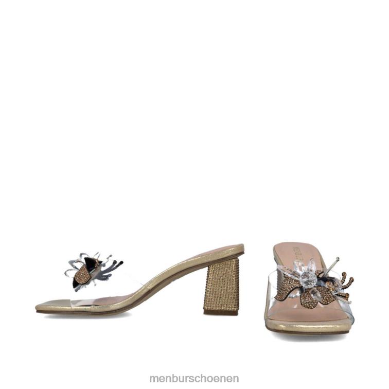 goud middelhoge en lage hakken 64N065652 Melanita vrouwen Menbur