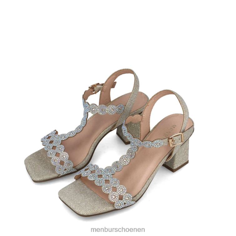 goud middelhoge en lage hakken 64N065667 kunzita vrouwen Menbur