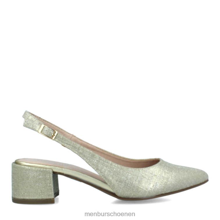 goud middelhoge en lage hakken 64N065906 isonzo vrouwen Menbur