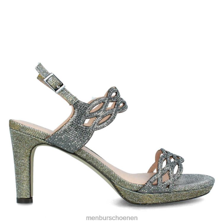 grijs middelhoge en lage hakken 64N061694 altino vrouwen Menbur