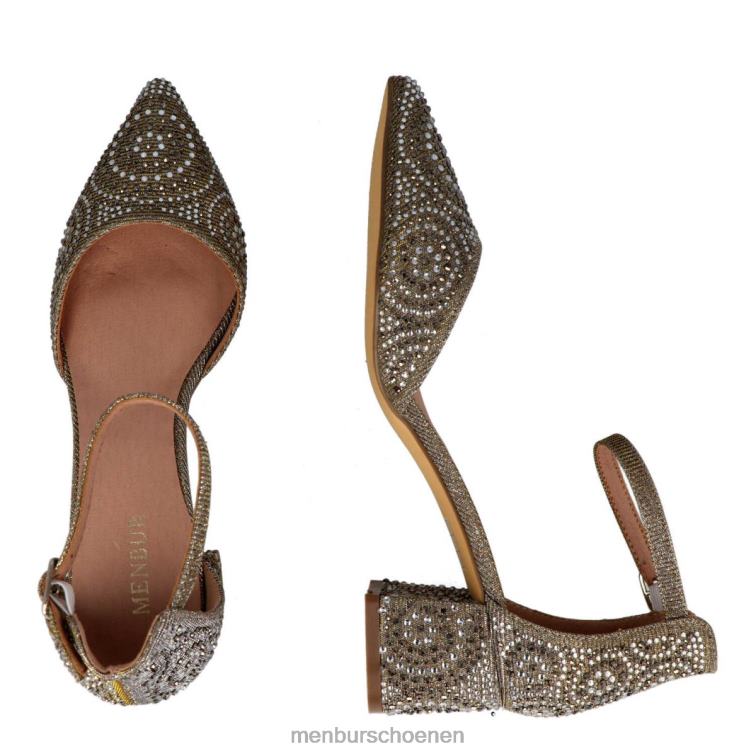 grijs middelhoge en lage hakken 64N061744 perino vrouwen Menbur