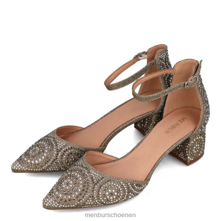 grijs middelhoge en lage hakken 64N061744 perino vrouwen Menbur