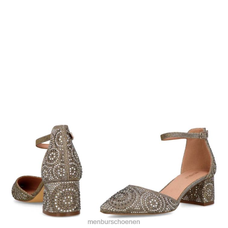 grijs middelhoge en lage hakken 64N061744 perino vrouwen Menbur