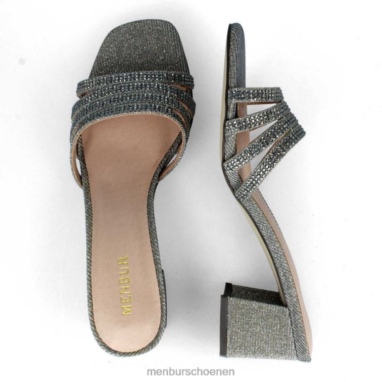 grijs middelhoge en lage hakken 64N061882 salitto vrouwen Menbur