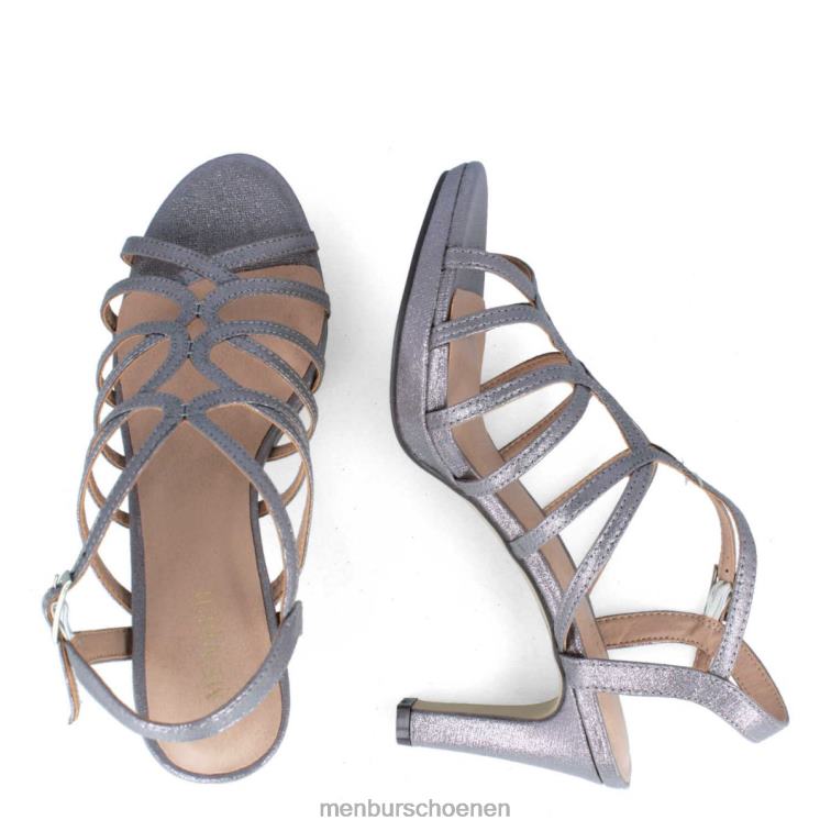 grijs middelhoge en lage hakken 64N062011 omber vrouwen Menbur