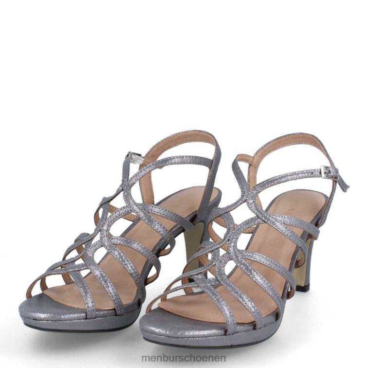 grijs middelhoge en lage hakken 64N062011 omber vrouwen Menbur