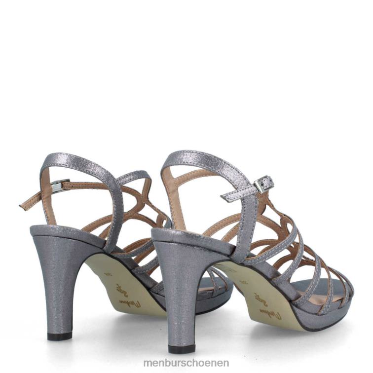 grijs middelhoge en lage hakken 64N062011 omber vrouwen Menbur