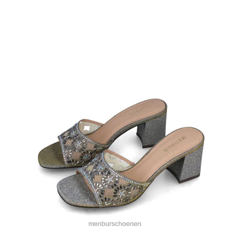 grijs middelhoge en lage hakken 64N065658 hamburger vrouwen Menbur