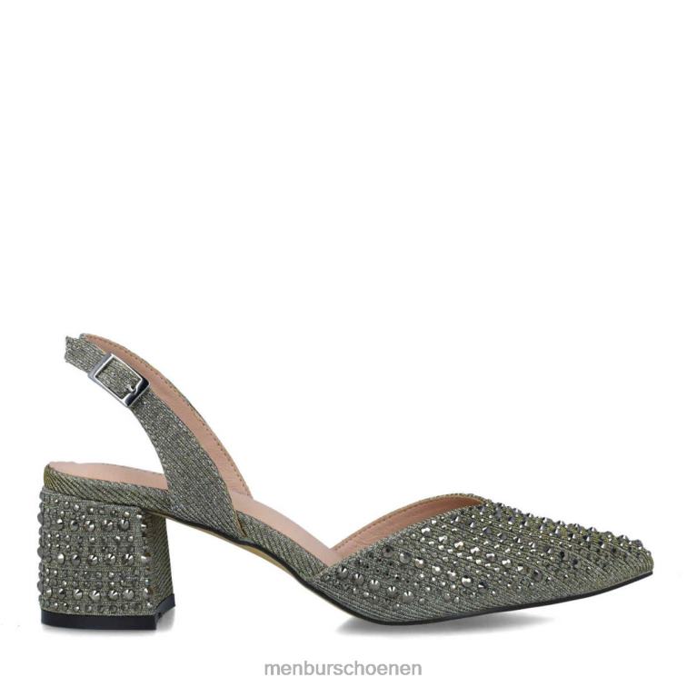 grijs middelhoge en lage hakken 64N065752 net vrouwen Menbur