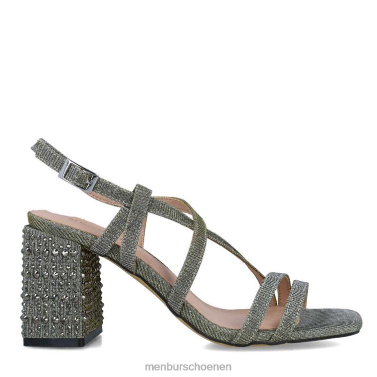 grijs middelhoge en lage hakken 64N065853 net vrouwen Menbur