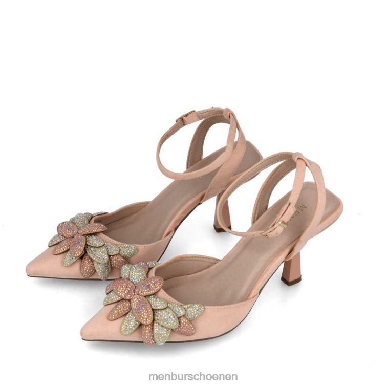 make-up roze middelhoge en lage hakken 64N065531 volans vrouwen Menbur