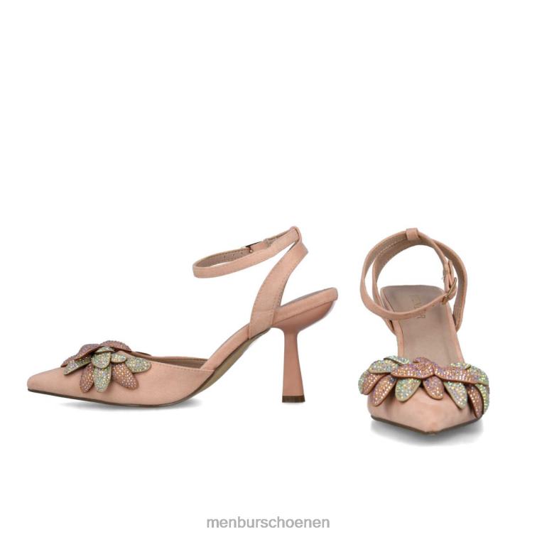 make-up roze middelhoge en lage hakken 64N065531 volans vrouwen Menbur