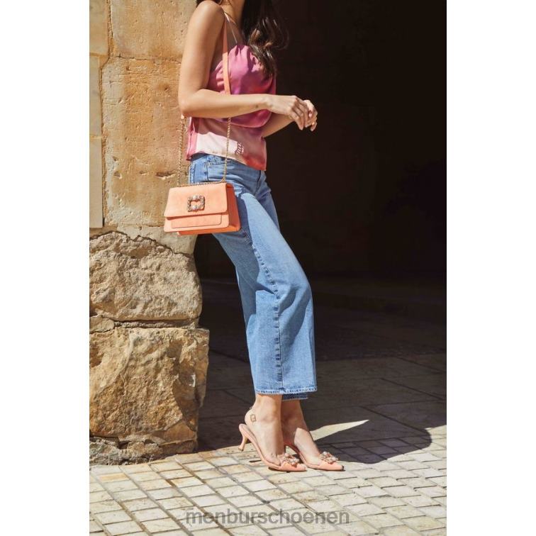 orenge middelhoge en lage hakken 64N061618 Pavo vrouwen Menbur