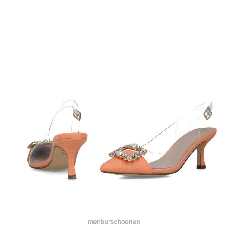 orenge middelhoge en lage hakken 64N061618 Pavo vrouwen Menbur