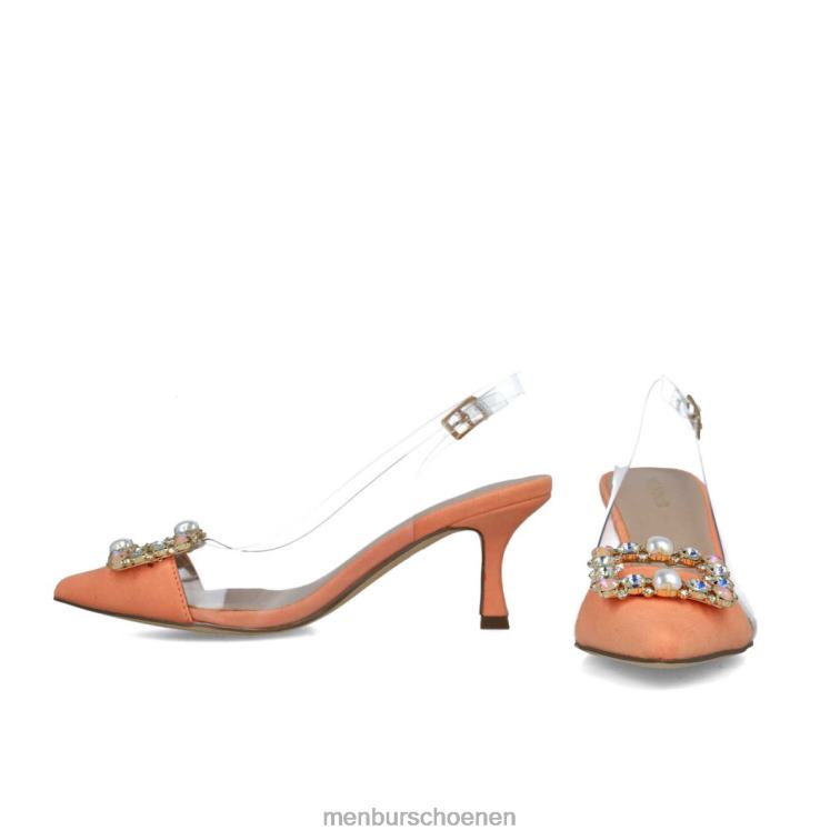 orenge middelhoge en lage hakken 64N061618 Pavo vrouwen Menbur