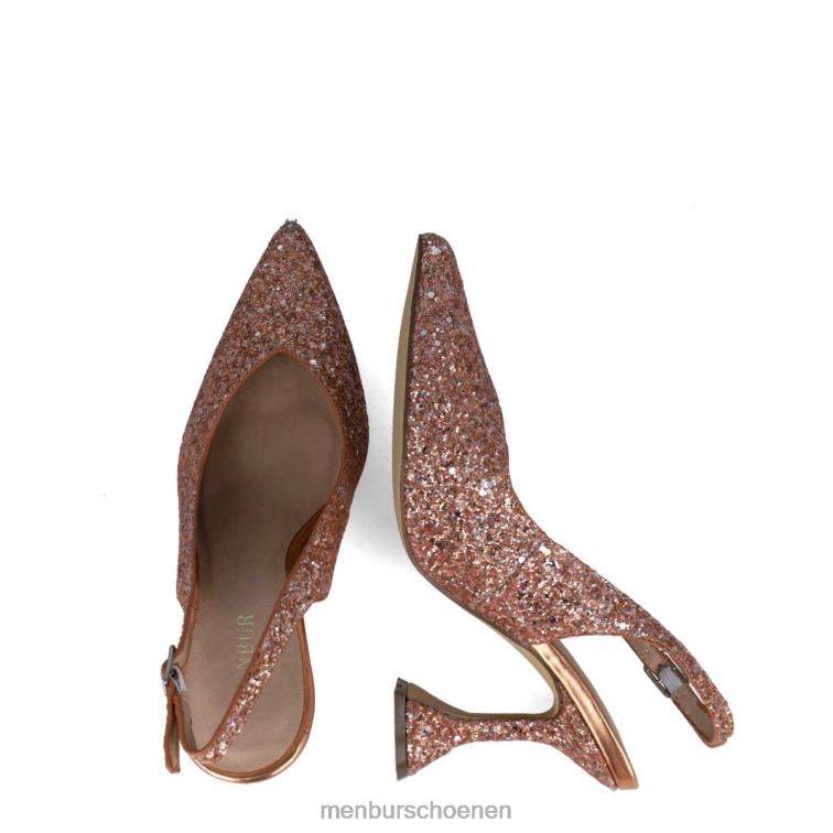 orenge middelhoge en lage hakken 64N065524 Feniks vrouwen Menbur