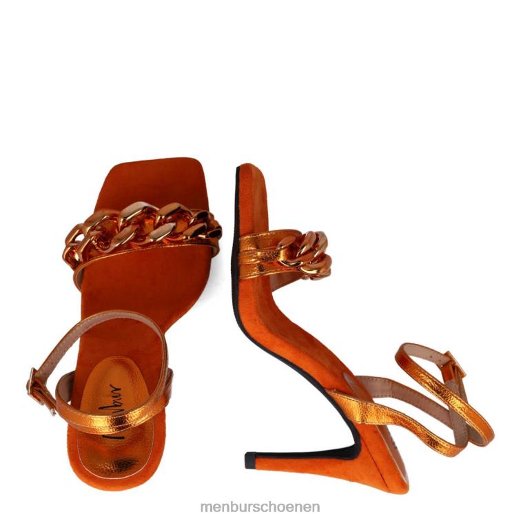 orenge middelhoge en lage hakken 64N065712 meliade vrouwen Menbur