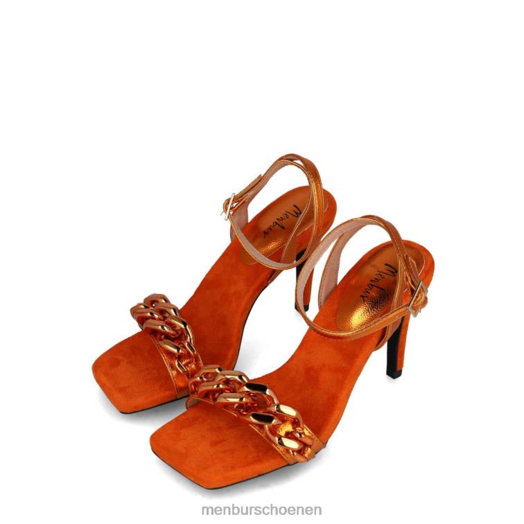orenge middelhoge en lage hakken 64N065712 meliade vrouwen Menbur