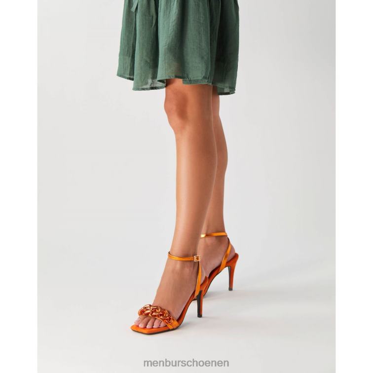 orenge middelhoge en lage hakken 64N065712 meliade vrouwen Menbur