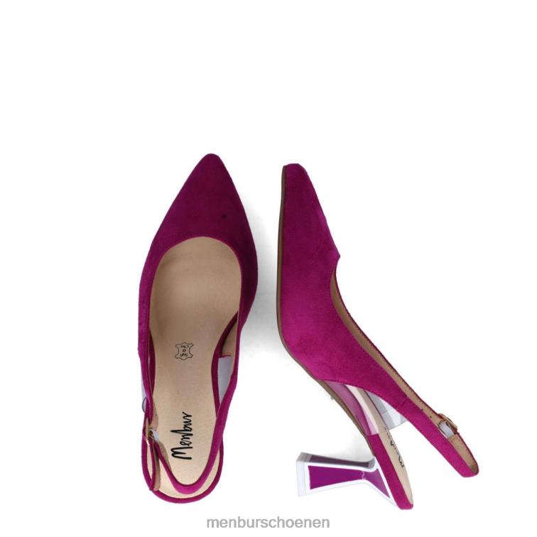 paars middelhoge en lage hakken 64N065640 diorita vrouwen Menbur