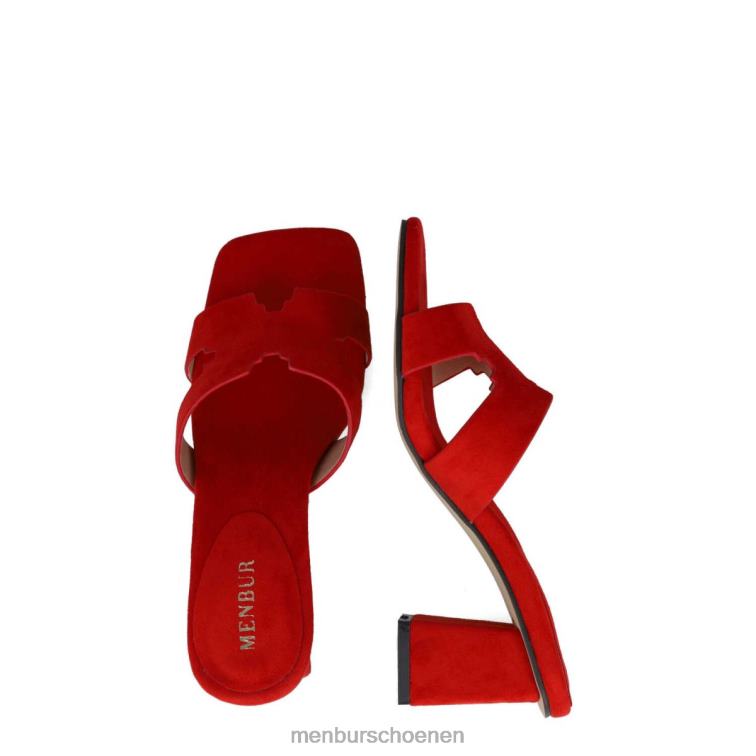 rood middelhoge en lage hakken 64N061673 eleusis vrouwen Menbur