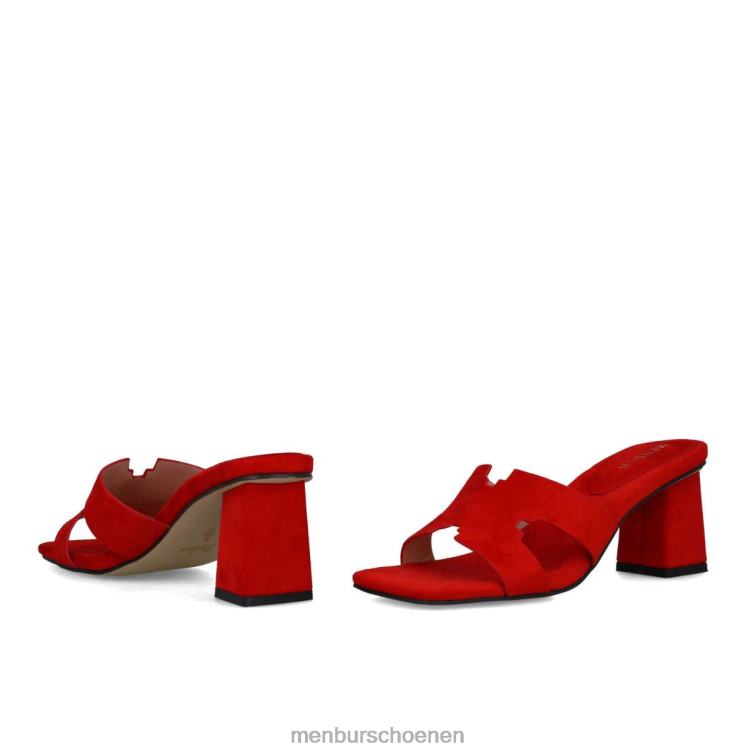rood middelhoge en lage hakken 64N061673 eleusis vrouwen Menbur