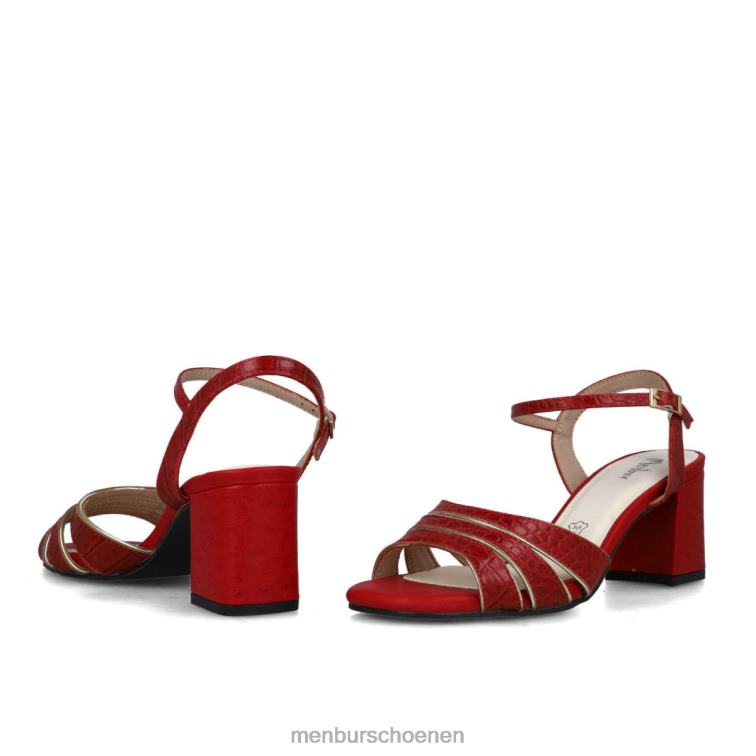 rood middelhoge en lage hakken 64N061702 Anaximenen vrouwen Menbur
