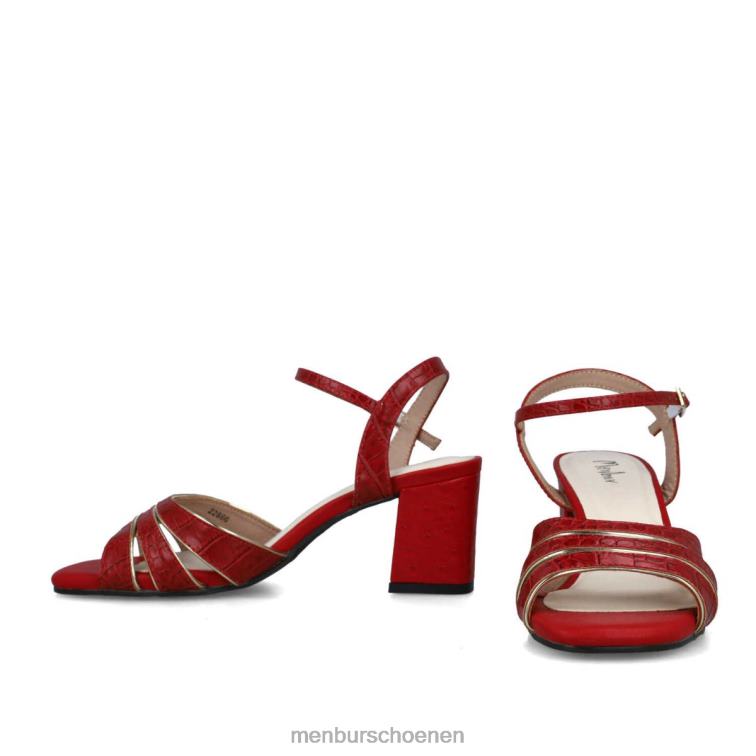 rood middelhoge en lage hakken 64N061702 Anaximenen vrouwen Menbur