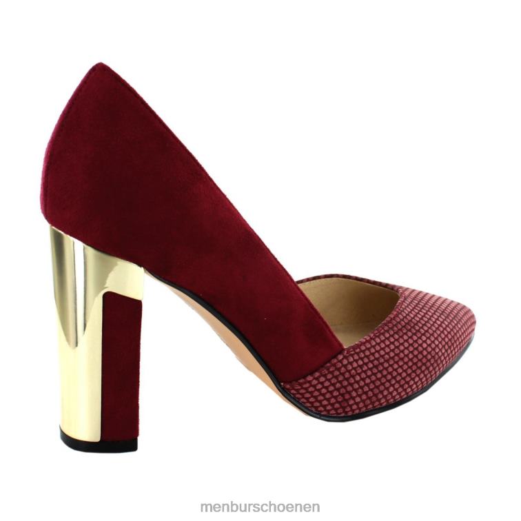 rood middelhoge en lage hakken 64N061811 lenza vrouwen Menbur