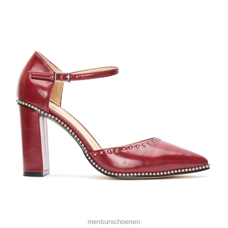 rood middelhoge en lage hakken 64N061869 les vrouwen Menbur