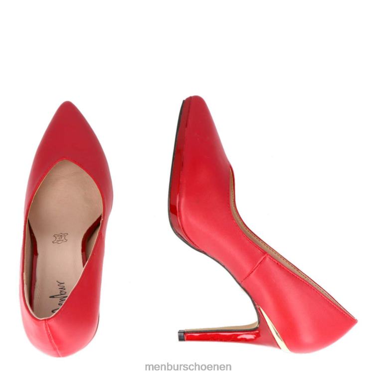 rood middelhoge en lage hakken 64N061900 Stravino vrouwen Menbur
