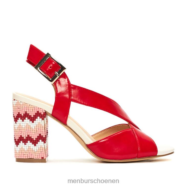 rood middelhoge en lage hakken 64N062066 visnadello vrouwen Menbur