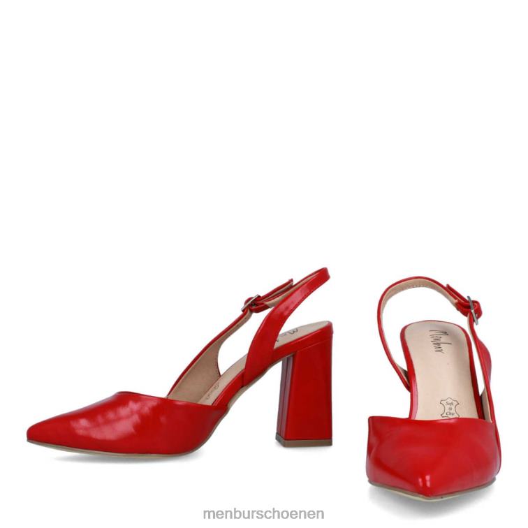 rood middelhoge en lage hakken 64N062095 vomano vrouwen Menbur