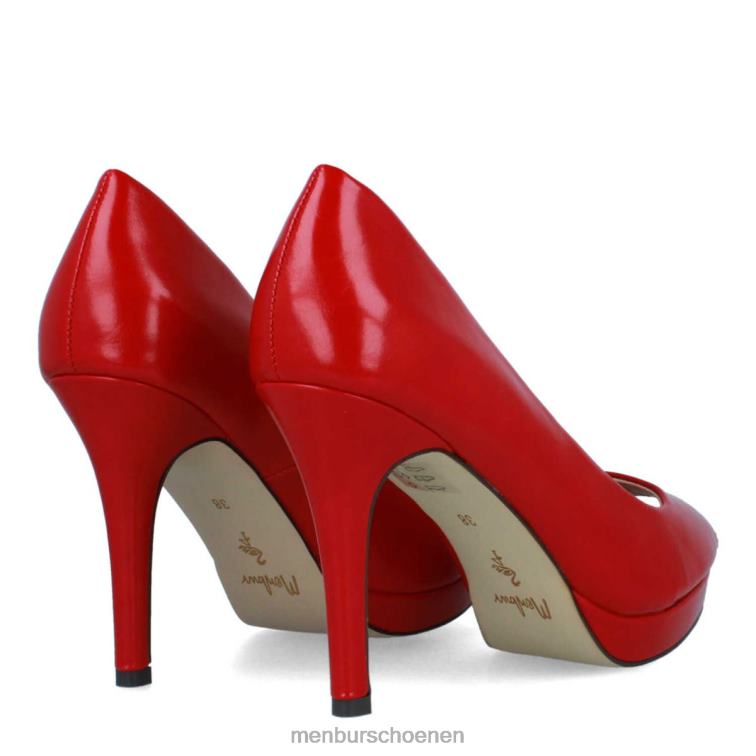 rood middelhoge en lage hakken 64N062100 villadose vrouwen Menbur