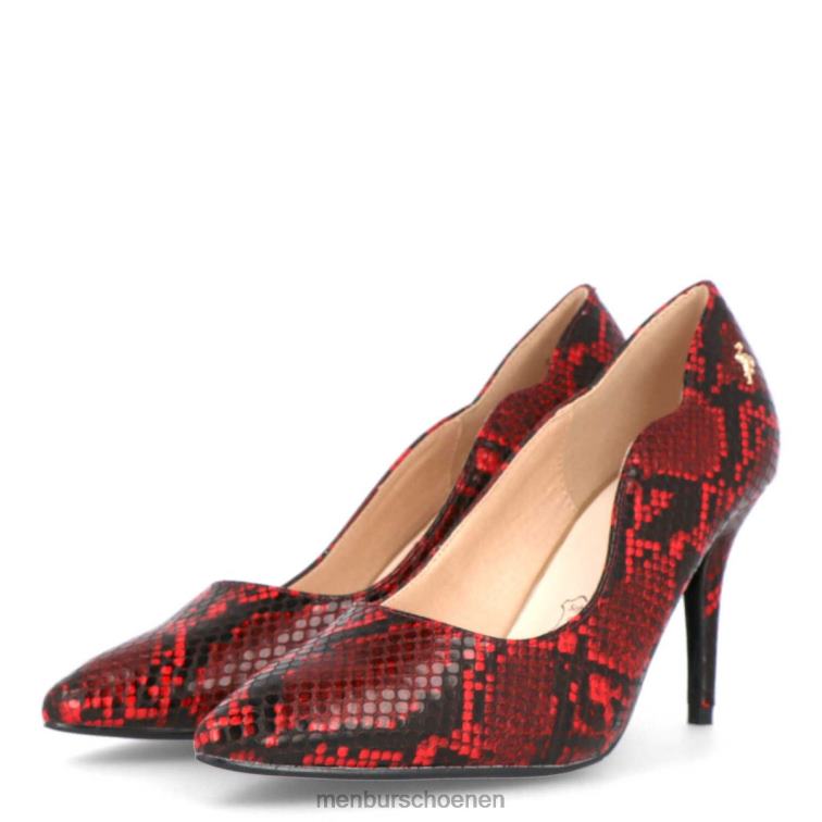 rood middelhoge en lage hakken 64N062131 tarvisio vrouwen Menbur
