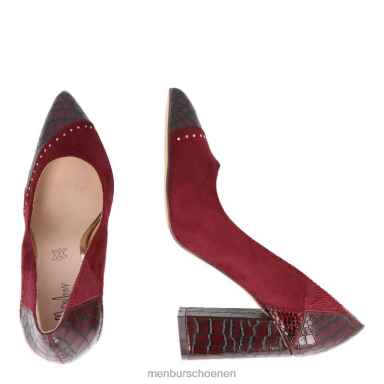 rood middelhoge en lage hakken 64N062153 sorgon 3 vrouwen Menbur