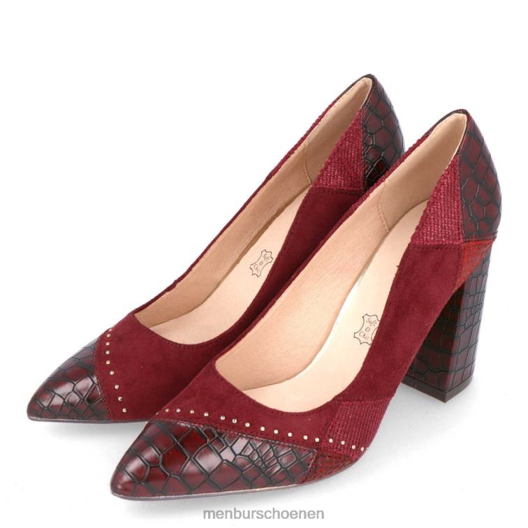 rood middelhoge en lage hakken 64N062153 sorgon 3 vrouwen Menbur