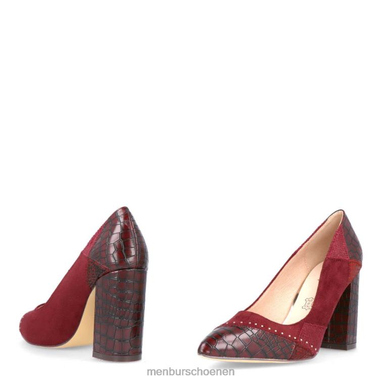 rood middelhoge en lage hakken 64N062153 sorgon 3 vrouwen Menbur